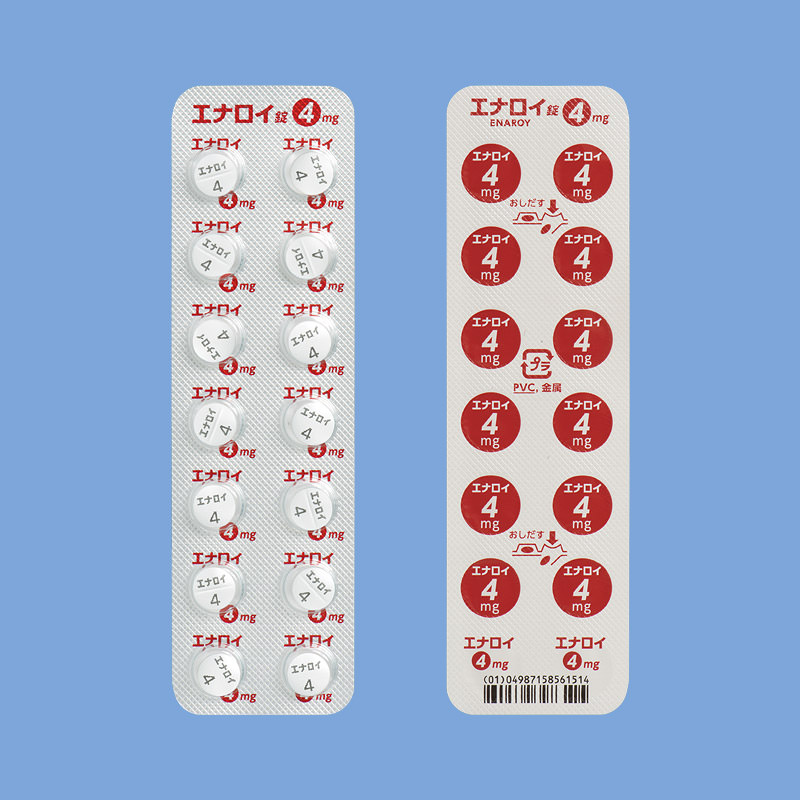 エナロイ錠4mg | 製品情報 | Torii Medical Plaza - 鳥居薬品医療関係